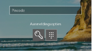 windows 10 inloggen met pincode